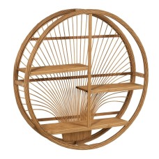 Shelve Natural Bamboo 74 x 16 x 74 cm