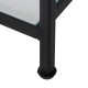 Shelves Black Crystal Iron 110 x 26 x 74 cm