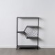 Shelves Black Iron 80 x 35 x 120 cm