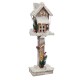 Christmas bauble White Beige Wood House 15 x 9 x 50 cm