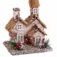 Christmas bauble Multicolour Natural Polyfoam House 20 x 16 x 28,5 cm