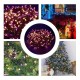 Wreath of LED Lights 25 m Pink 6 W