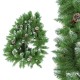 Christmas garland PVC Green Natural Pineapples 270 x 28 x 14 cm