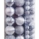 Christmas Baubles Silver (50 Units)