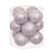 Christmas Baubles Silver Plastic 8 x 8 x 8 cm (12 Units)