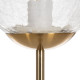 Floor Lamp Golden Metal Crystal 60 W 220-240 V 20 x 20 x 140 cm
