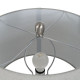 Desk lamp Grey Metal Ceramic 60 W 220-240 V 38 x 38 x 73 cm
