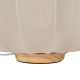 Lámpara de mesa Beige Natural Algodón Madera Metal 60 W 220-240 V 40 x 40 x 28,5 cm