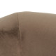 Armchair Natural Taupe Rubber wood Foam Fabric 87 x 80 x 81 cm
