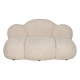 Sofá Beige Poliéster Madera de pino 149 x 76 x 77 cm