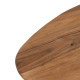 Set of 2 tables Black Natural 110 x 63 x 40 cm (2 Units)