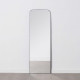 Wall mirror 50 x 2,5 x 150 cm Black Metal