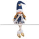 Christmas bauble Blue Girl 15 x 10 x 62 cm