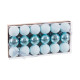 Bolas de Navidad Azul Plástico Ø 4 cm (18 Unidades)