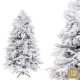 Christmas Tree PVC Polyethylene Pineapples Snowfall 60 x 60 x 150 cm