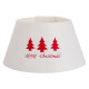 Christmas tree skirt 57 x 57 x 28 cm Ivory