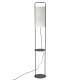 Lámpara de mesa Negro Metal 60 W 220-240 V 22 x 22 x 150 cm