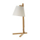 Lámpara de mesa Blanco Natural Bambú 40 W 220-240 V 27 x 21 x 50 cm