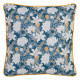 Cojín Azul Flores 60 x 10 x 60 cm