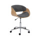 Office Chair Grey Natural 59 x 64 x 88 cm