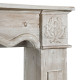 Frontal de chimenea Madera de abeto Madera MDF 116 x 20 x 102 cm
