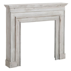Frontal de chimenea Madera de abeto Madera MDF 117 x 20 x 102 cm