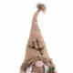 Adorno Navideño Beige Arena Tejido Niña 18 x 9 x 38 cm