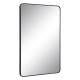 Wall mirror Black 76 x 3 x 101 cm