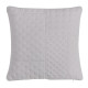 Cushion Taupe 40 x 10 x 40 cm Squared Geometric