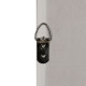 Canvas Deco White Taupe 80 x 4 x 80 cm