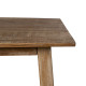 Table Black Natural 110 x 60 x 110 cm