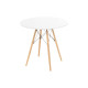Mesa Blanco Natural 80 x 80 x 74 cm