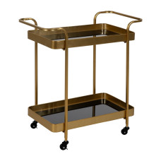Serving trolley Golden 63 x 38 x 75 cm