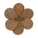Wall Lamp Beige 43 x 15 x 43 cm