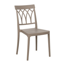 Dining Chair Taupe 42 x 54 x 83 cm