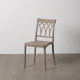 Dining Chair Taupe 42 x 54 x 83 cm