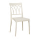 Dining Chair White 42 x 54 x 83 cm