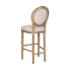 Taburete Natural Abedul Madera de caucho 45 x 55 x 116 cm