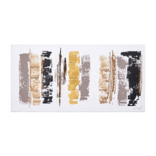 Canvas Multicolour 100 x 2,5 x 50 cm