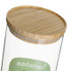 Jars Transparent Natural 1 L (3 Units)