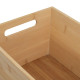 Basket Natural Bamboo MDF Wood 7 L 30 x 20 x 13 cm