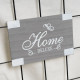 Juego de Cestos Gris Poliéster Hierro Madera MDF 800 ml 2 L 3 L 6 L 1,2 L 42 x 31 x 54 cm