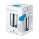 Pedal bin Black Silver 12 L