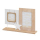 Photo frame White Natural MDF Wood