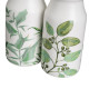 Oil and Vinegar Set GREENS White Green Wood Stoneware 210 ml 21 x 8,5 x 18 cm 4 Pieces