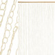 Cortina Natural 90 x 0,5 x 200 cm