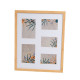 Photo frame White Natural Crystal MDF Wood