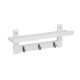 Estante Blanco Bambú 49 x 12 x 18 cm