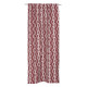 Curtain Red Multicolour 140 x 1 x 260 cm