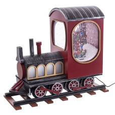 Christmas bauble Red Train 51 X 20 X 46 CM